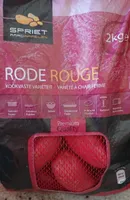 Pommes de terre rouge