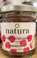 Confits d’oignons aux framboises