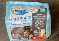 Queues de crevettes BLACK TIGER