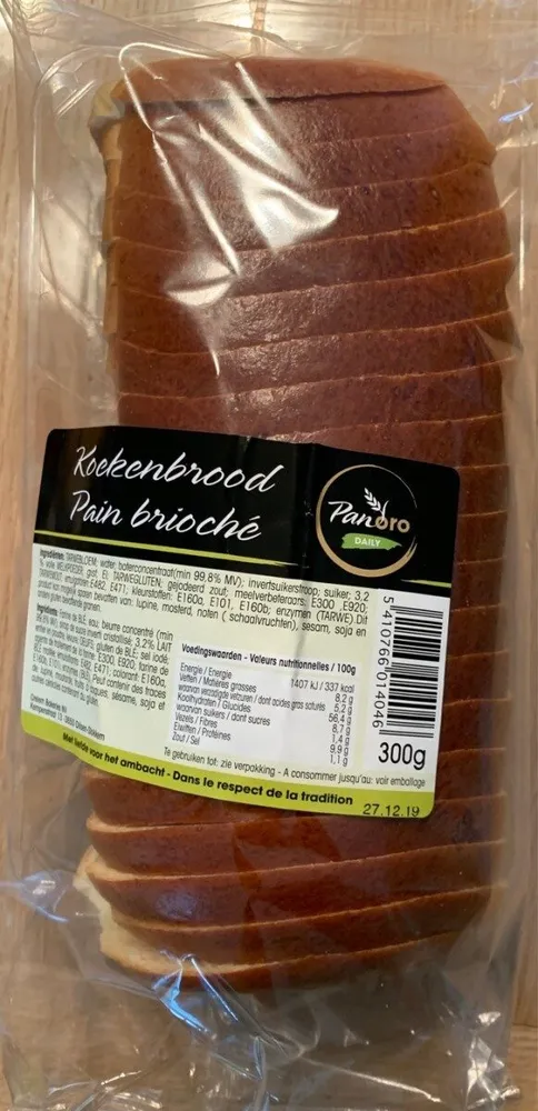 Pain brioché