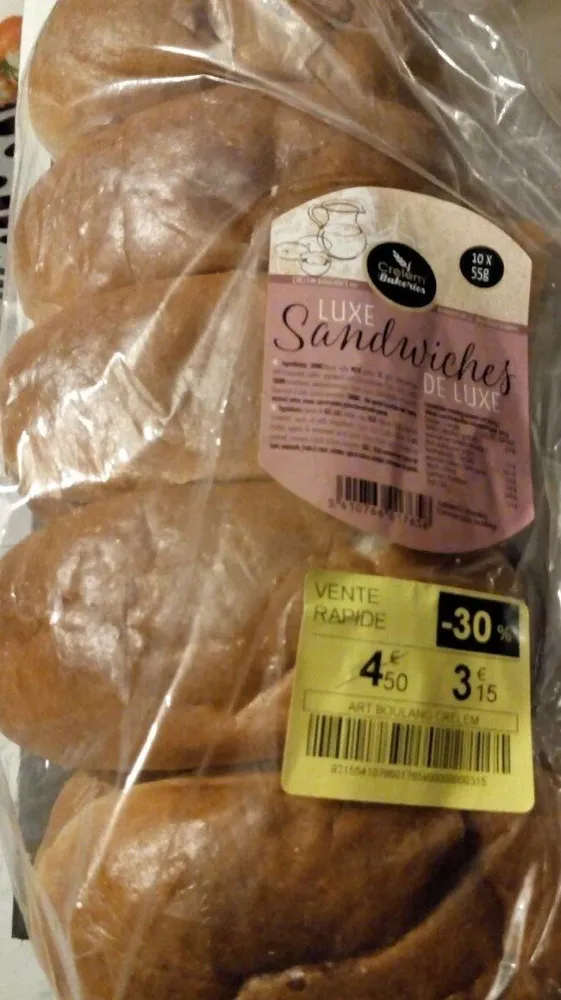 Sandwiches de luxe
