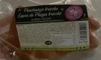Lapin de Paques brioché sucre