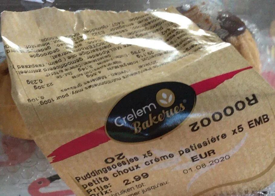 Petits choux crème patissière