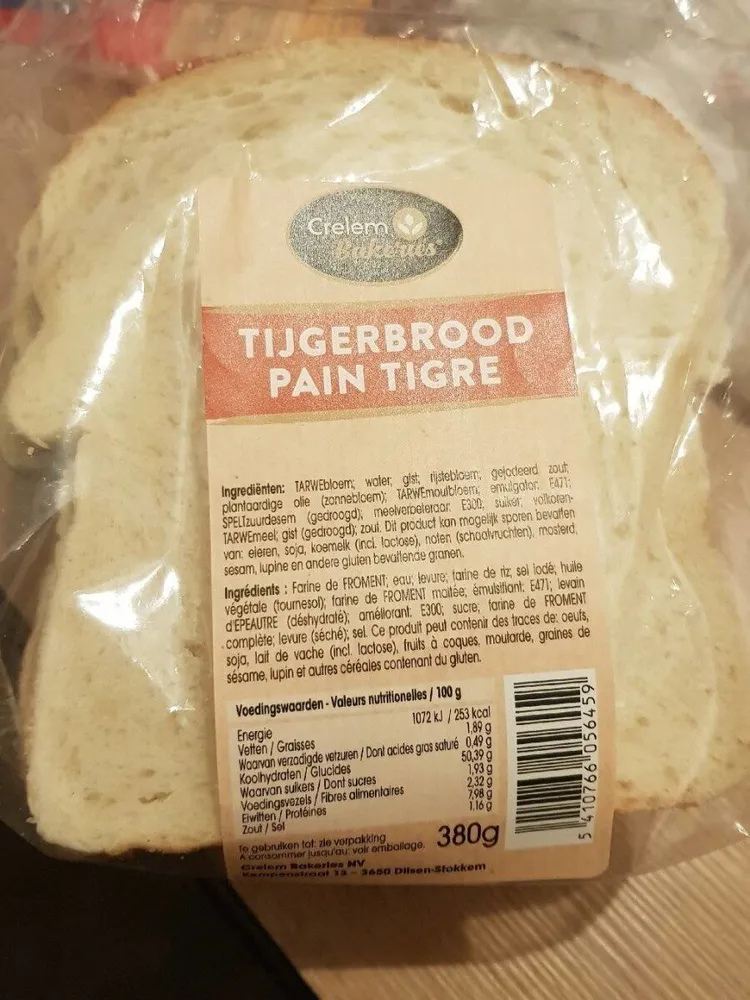 Tijgerbrood Pain Tigre