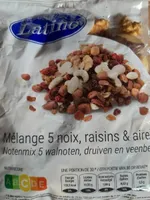 Mélange 5 noix, raisins