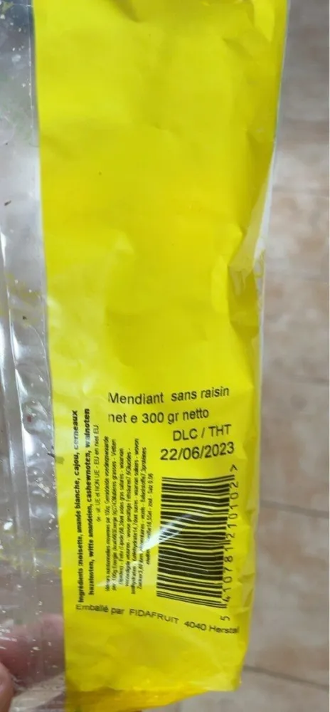 Mendiant sans raisin