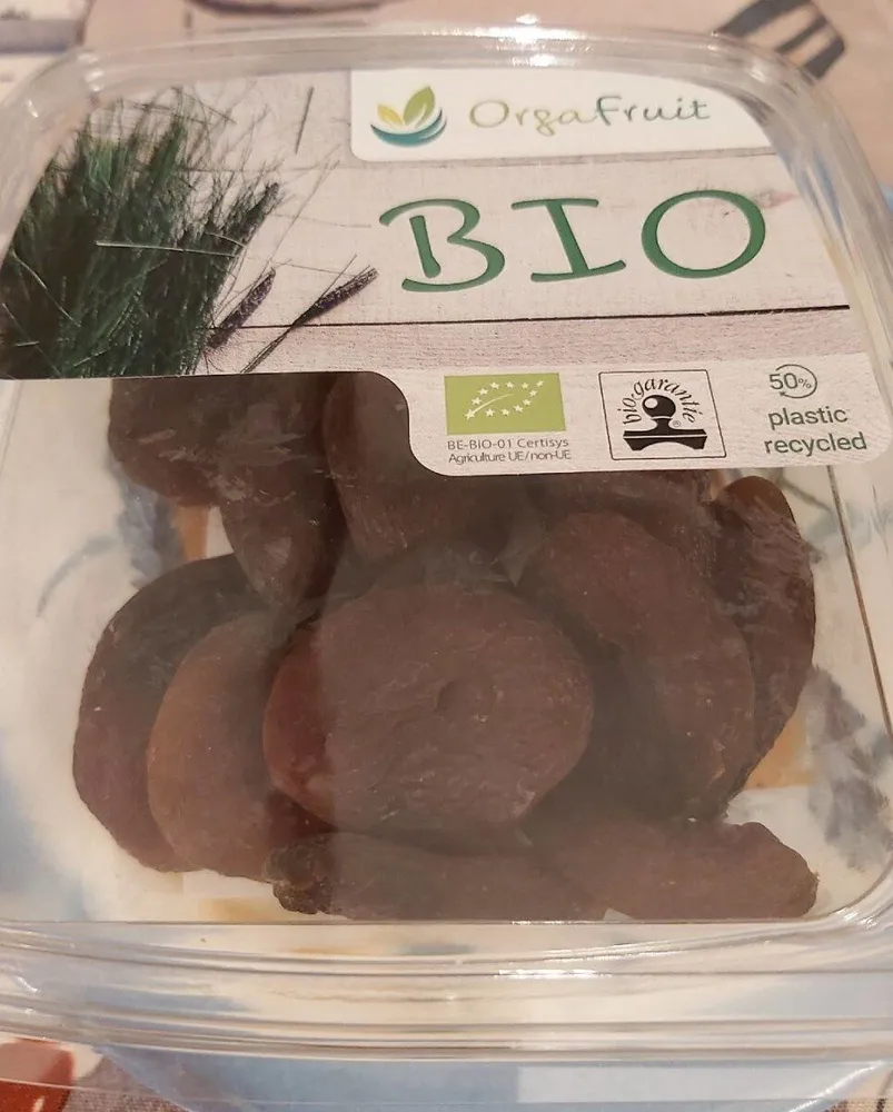 Abricots non soufrés biologiques