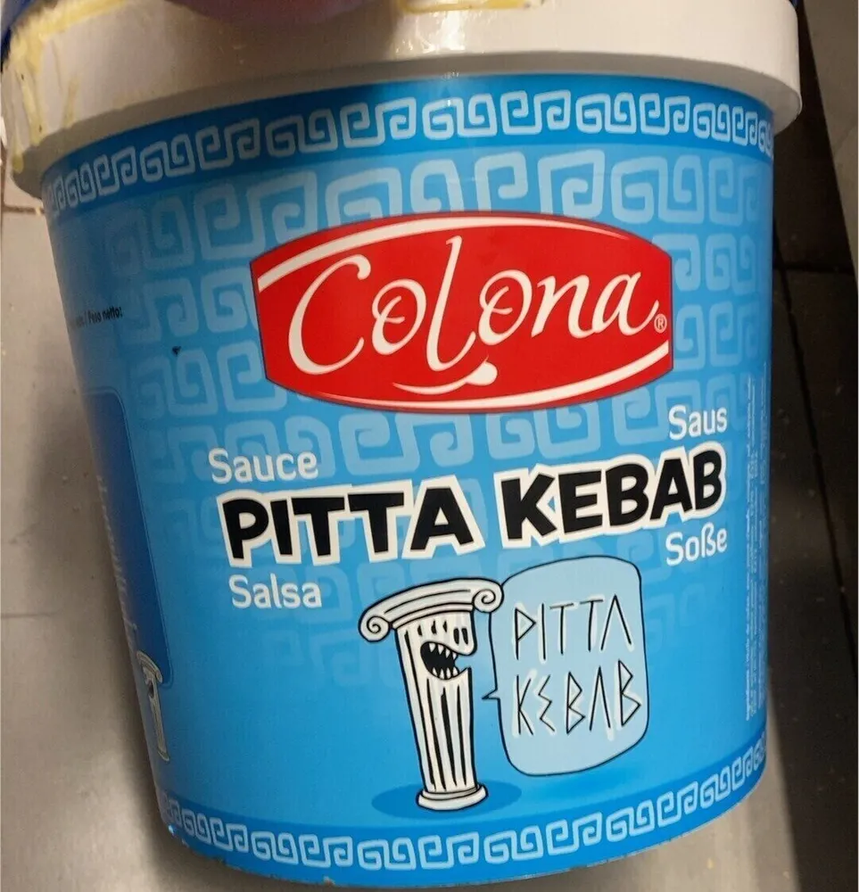 Sauce pitta kebab