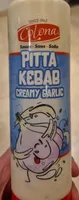 Pitta kebab creamy garlic
