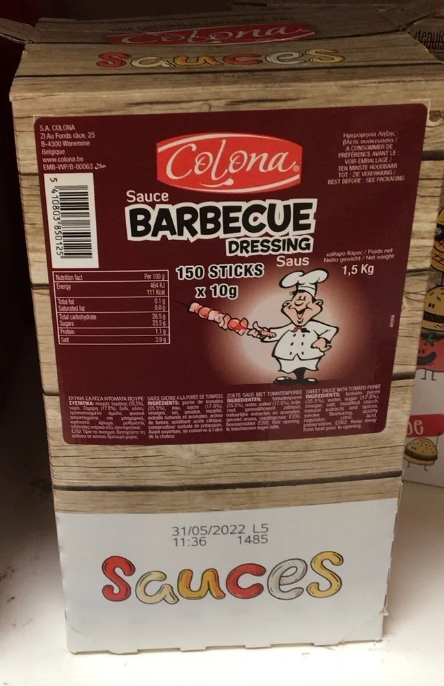Barbecue dose 150x10g