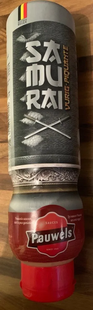 Sauce samourai pauwels
