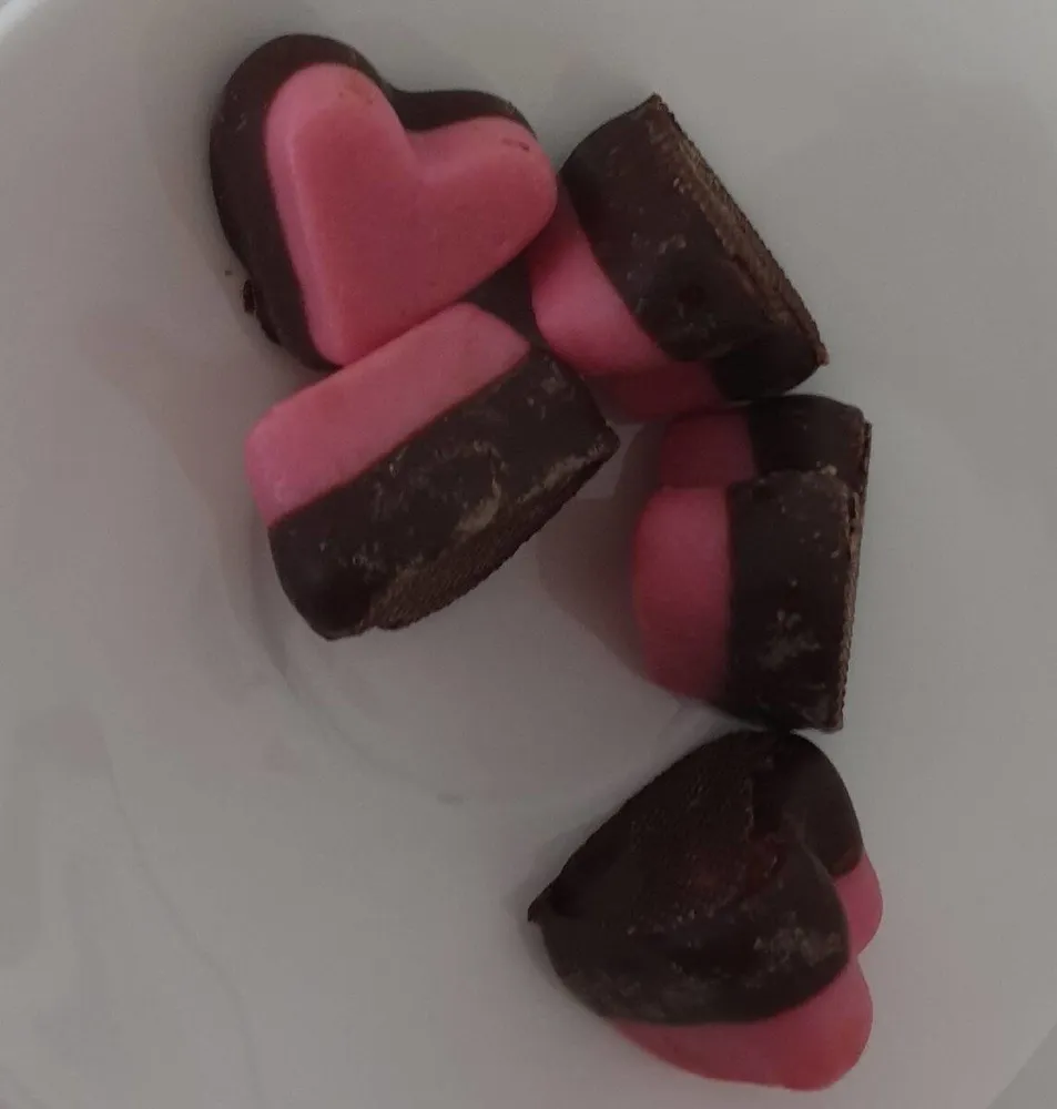 Massepain avec chocolat