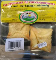 Les feuilletés de chevradennes au miel