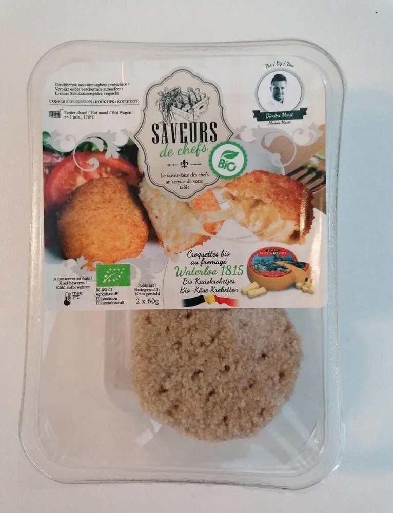 Croquettes au fromage bio