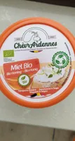 Fromage de chèvre frais tartinables bio au miel
