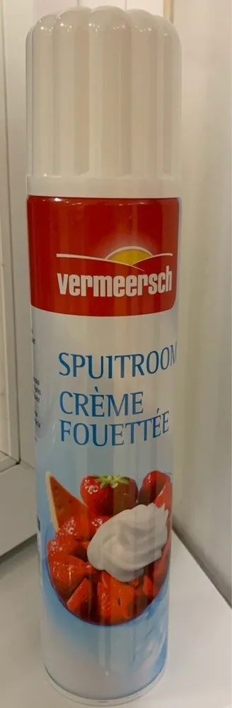 Spuitroom crème fouettée