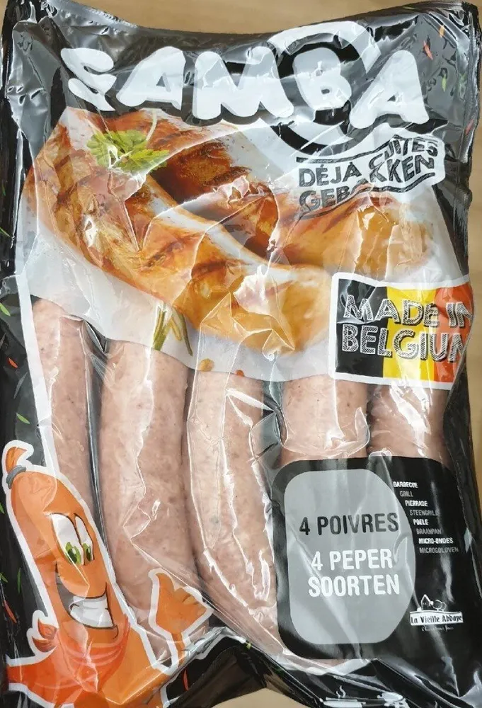 Saucisses 4 poivre