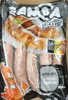 Saucisses 4 poivre