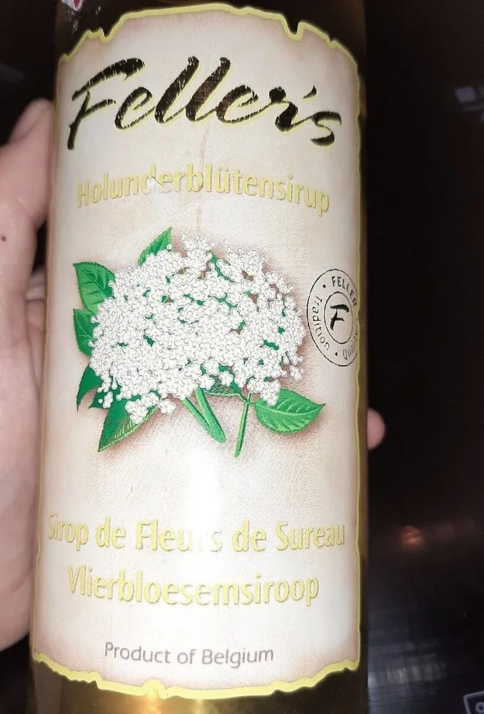 sirop de fleur de sureau