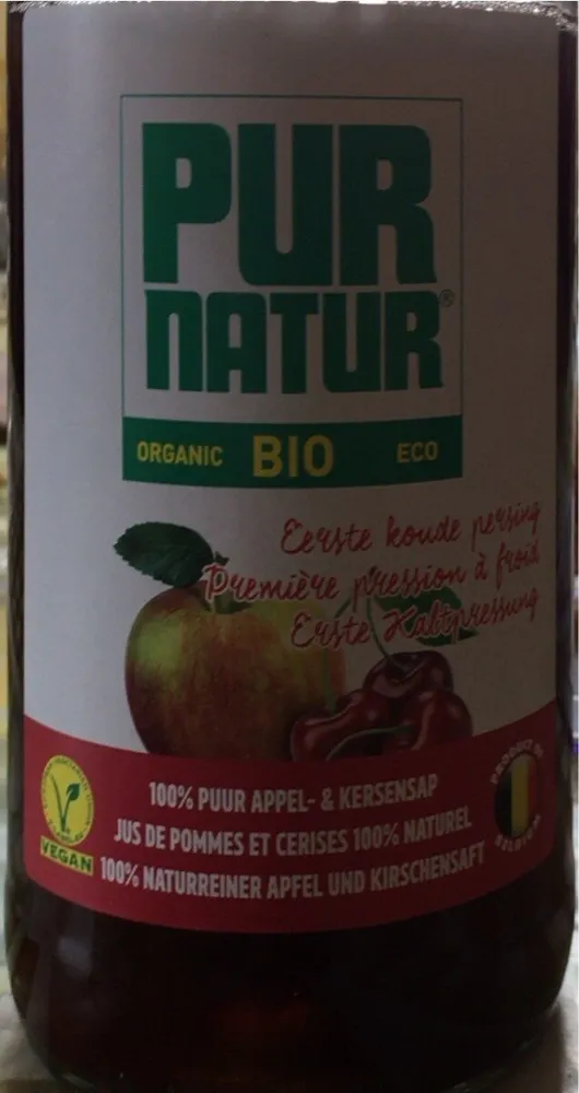 Jus de pomme et de cerises