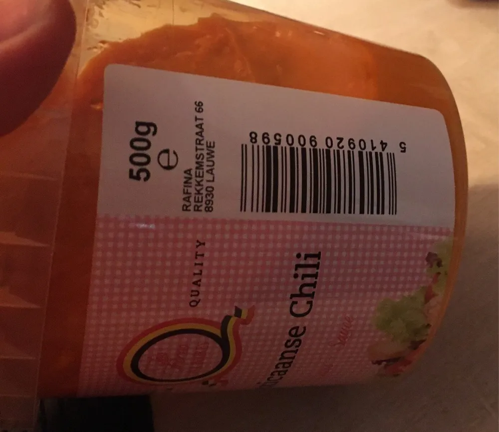Sauce mexicaine chili