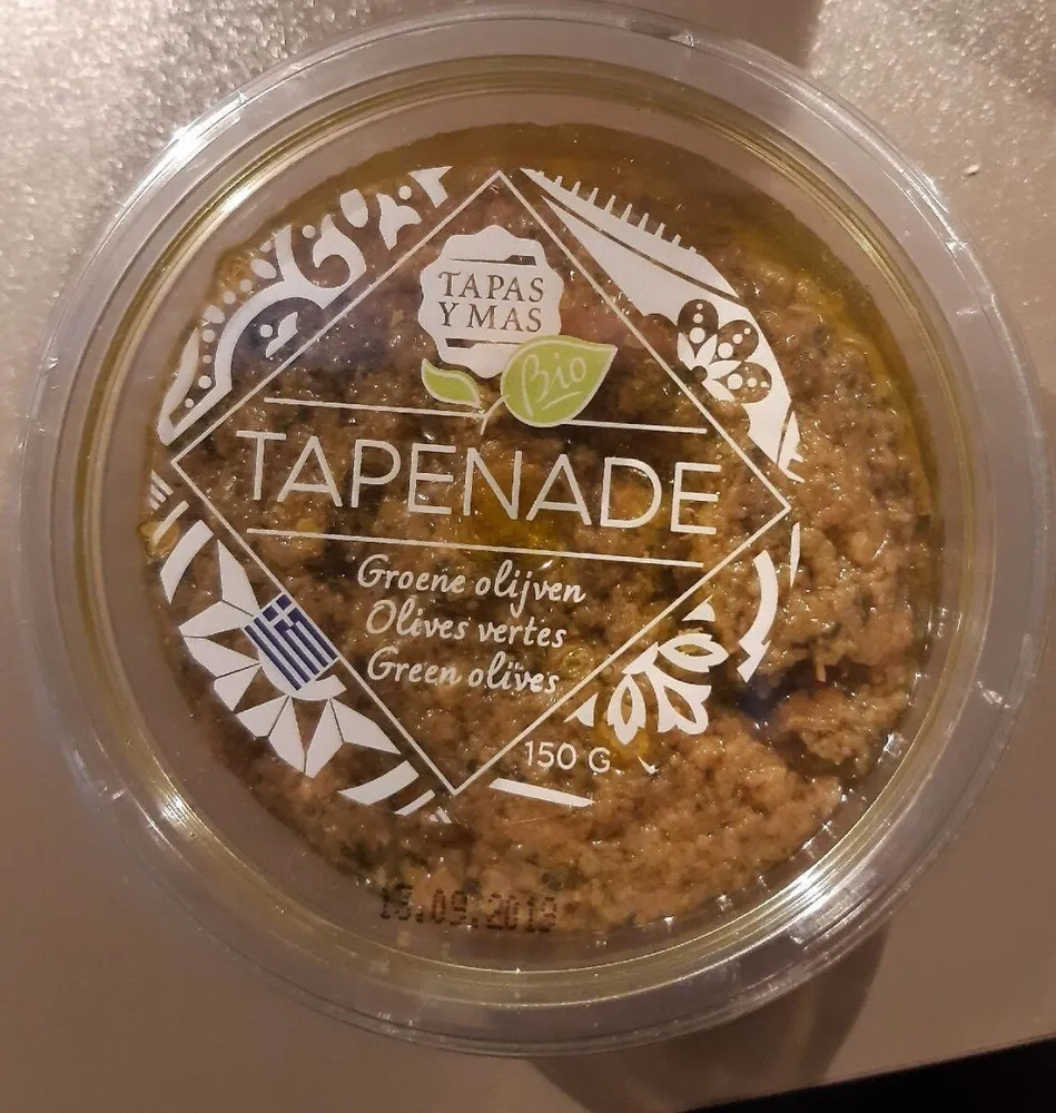 Tapenade d olives vertes