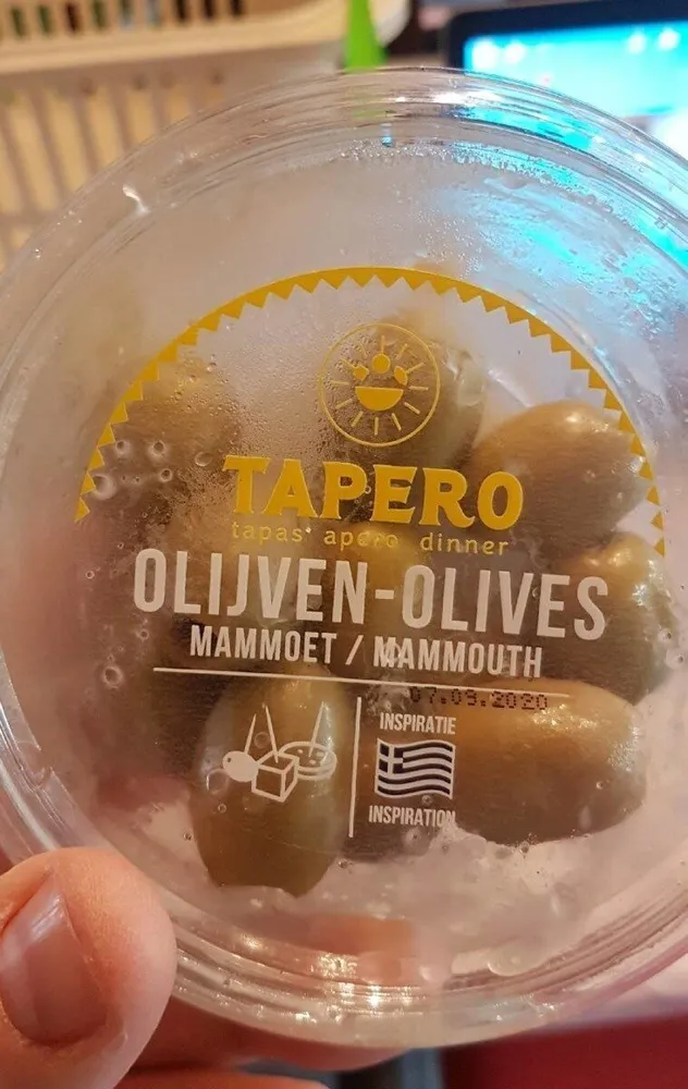 Tapero olives mammouth