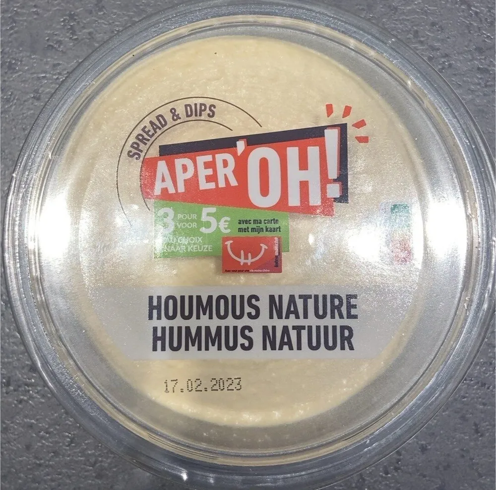 Houmous nature