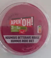 Houmous betterave rouge