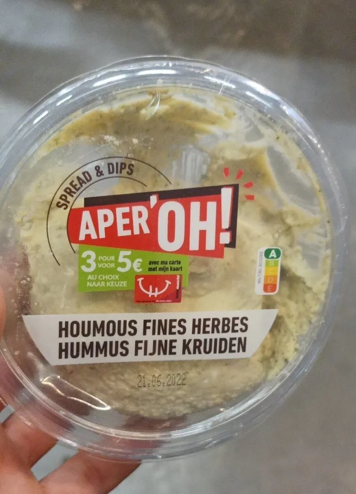Houmous fines herbes