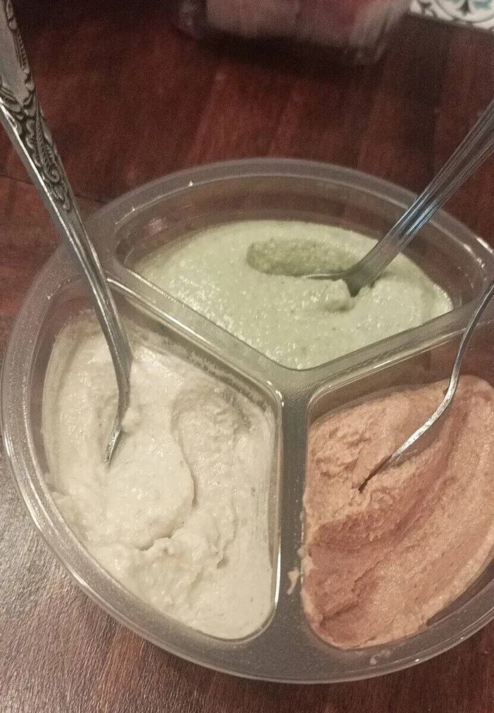 Trio de houmous
