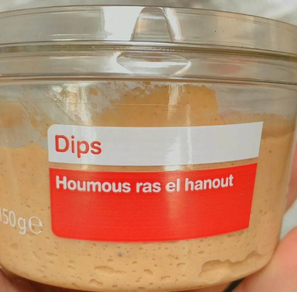 Houmous ras el hanout