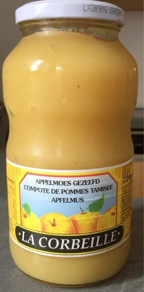 Compote de pommes tamisee