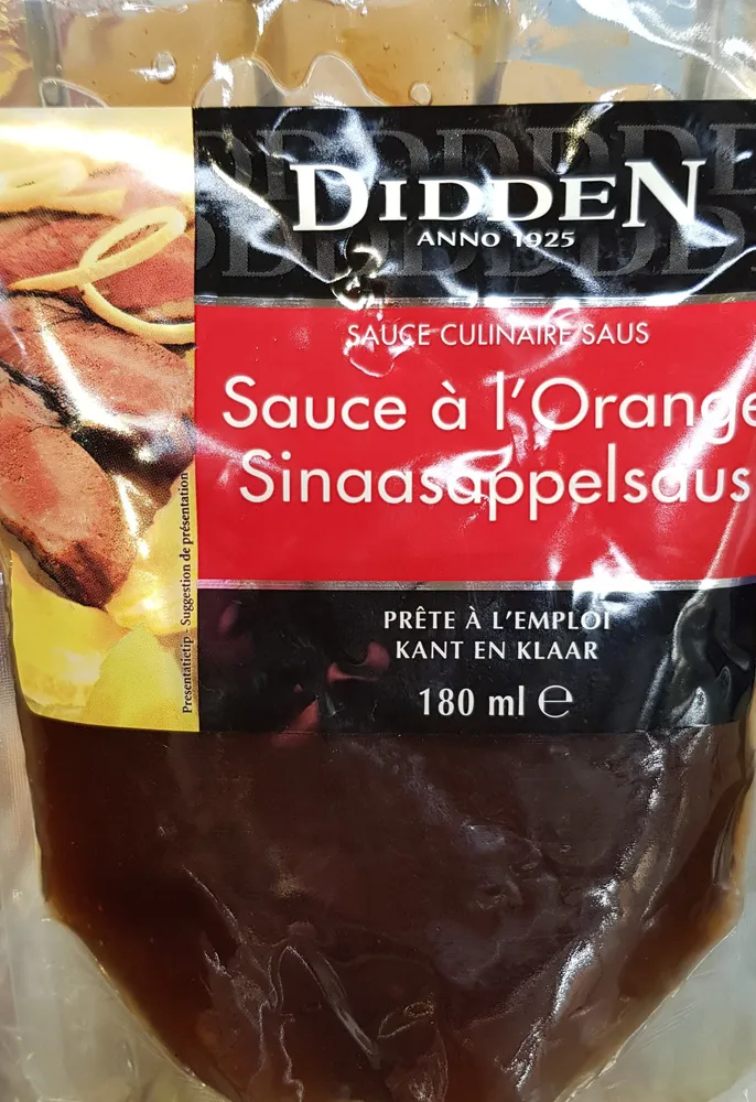 Sauce à l'orange