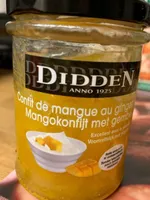 Confit de mangue au gingembre