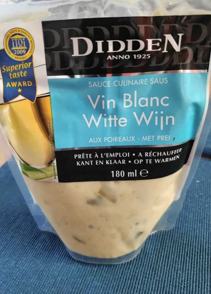 Sauce Vin blanc aux poireaux