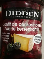 Confit de cerises noires
