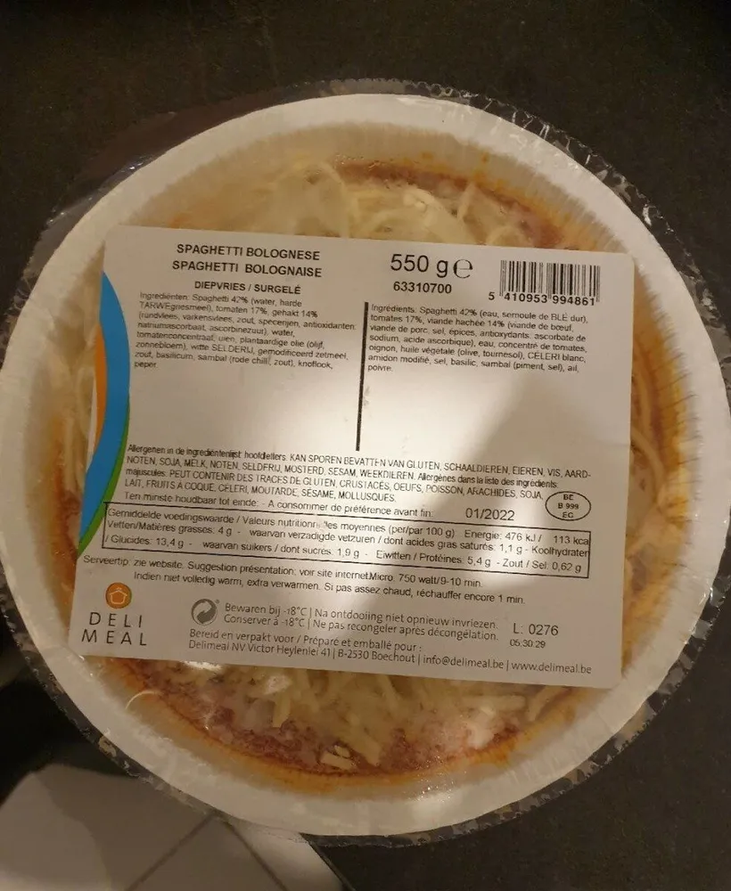 Spaghetti bolo
