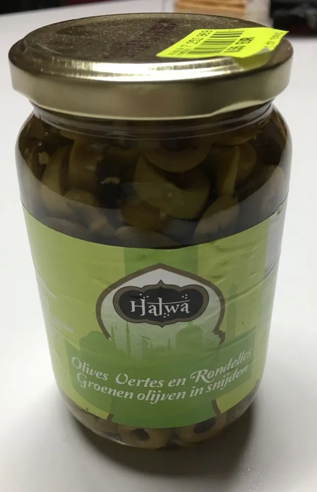 Olives Vertes en Rondelles
