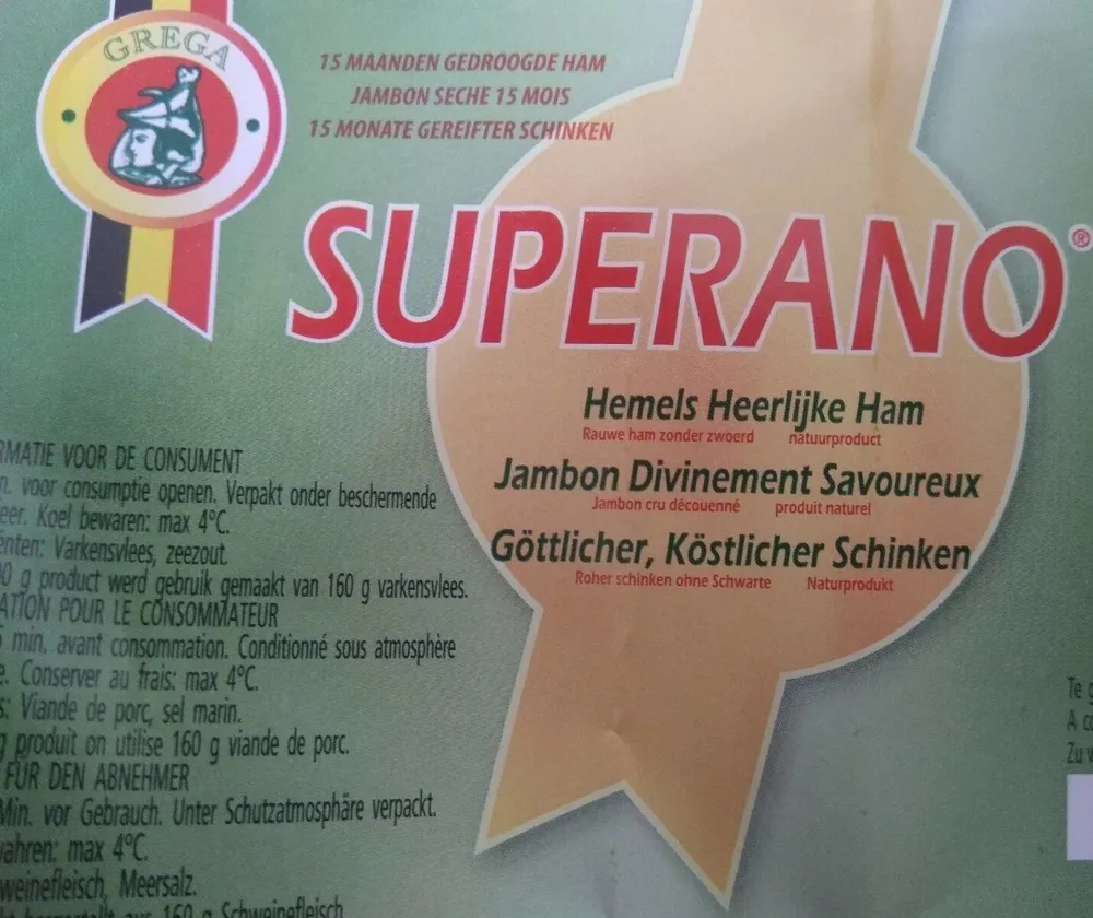 Jambon cru Superano