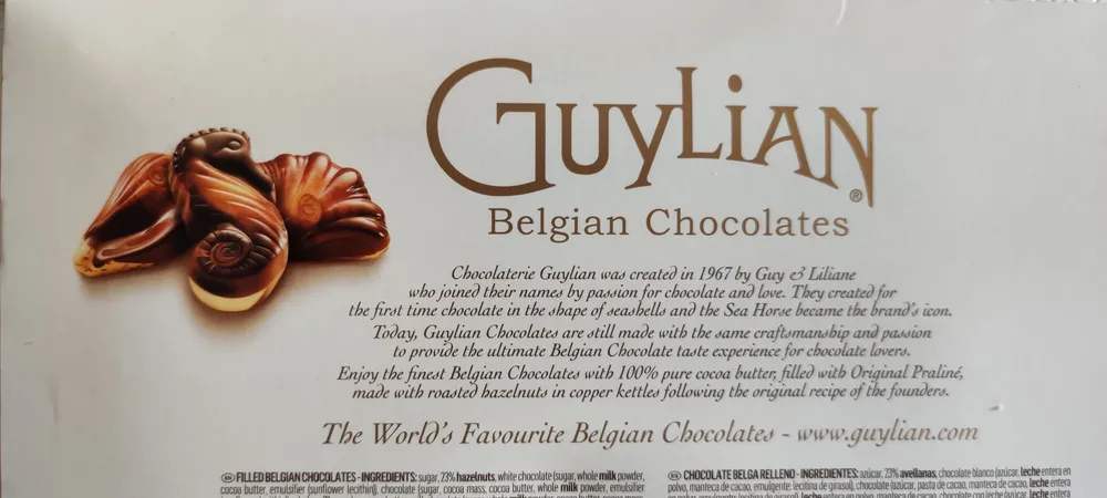 Guylian Chocolate Seashells