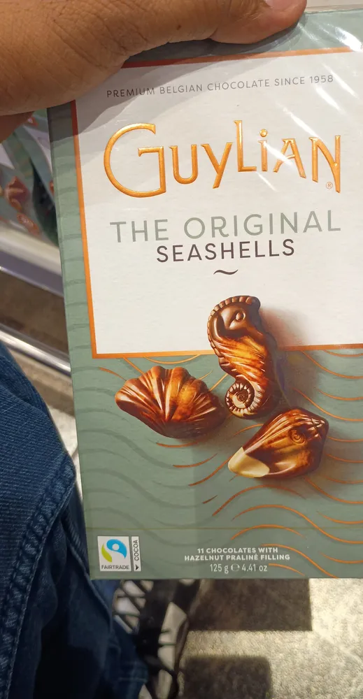 Artisanal Belgian Chocolates Seashell