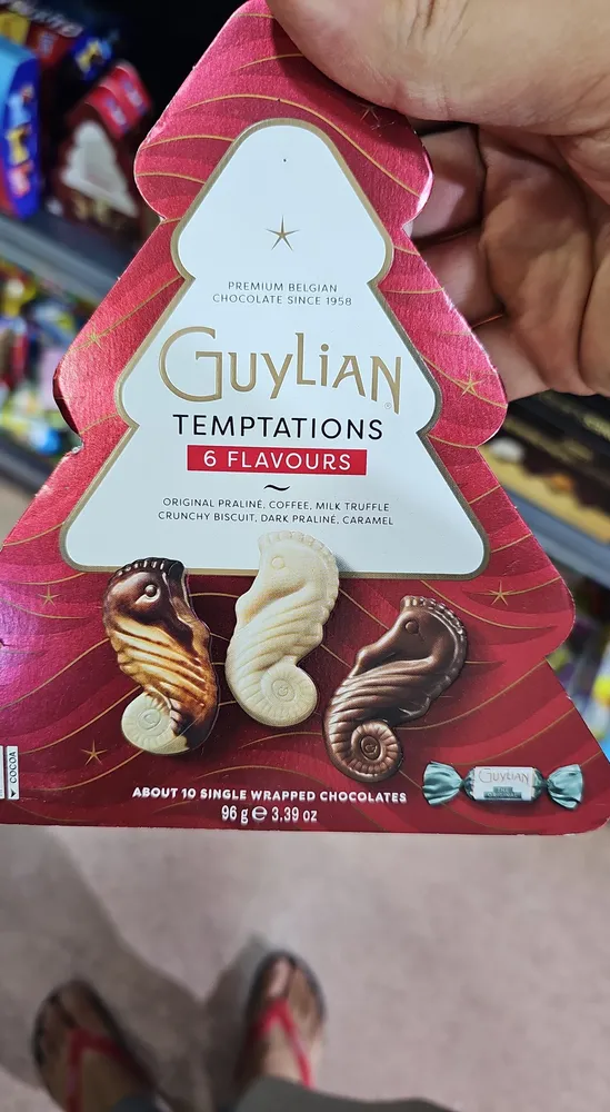 Sélection de chocolats belges fourré