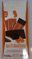 Dark 72% Blood Orange Real fruit