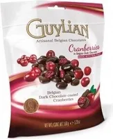 Canneberges Enrobées De Chocolat Noir 150G