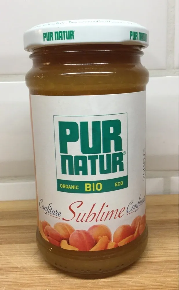 Confiture abricot bio