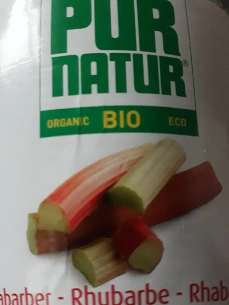 Confiture rhubarbe