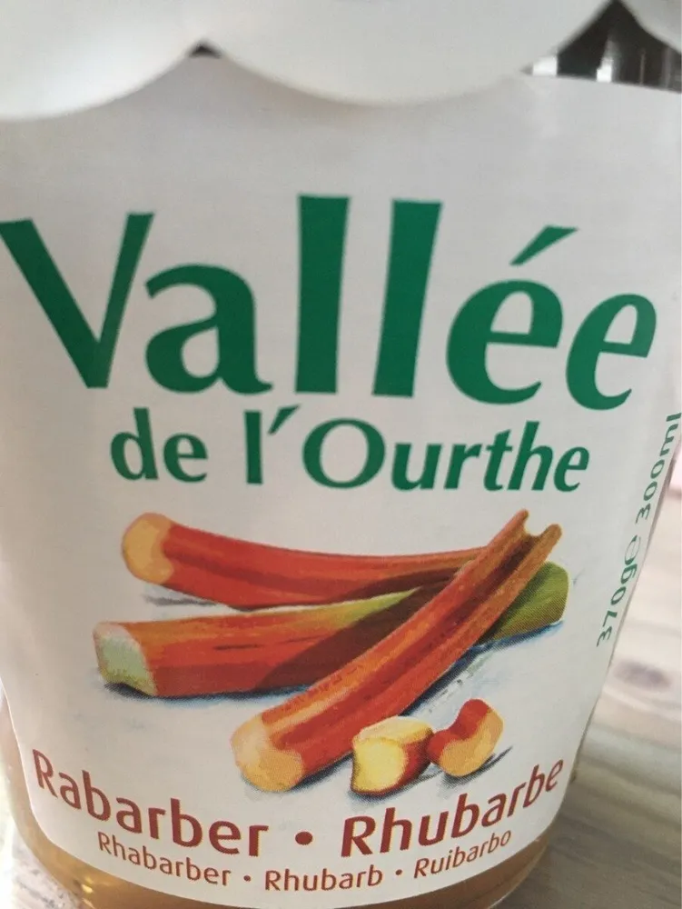 Vallee de l'Ourthe rhubarbe