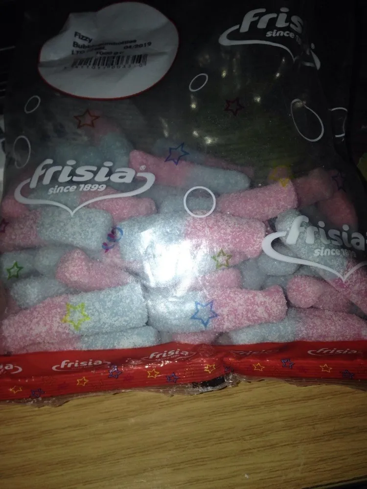 Astra Sweets Bouteilles Bubble Gum Acid. 8G 3X1KG