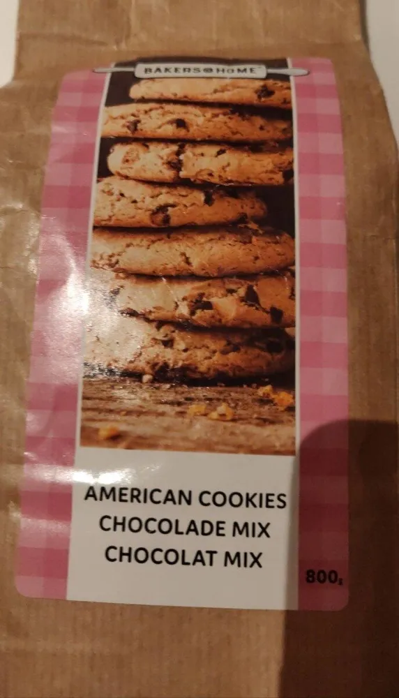 American cookies chocolat mix
